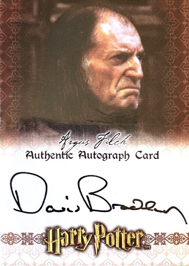 David Bradley as Argud Filch - Front