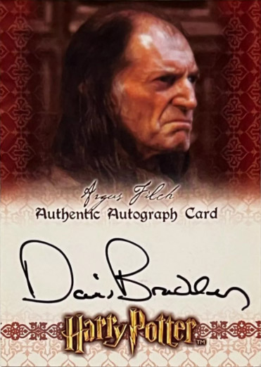David Bradley as Argud Filch - Front