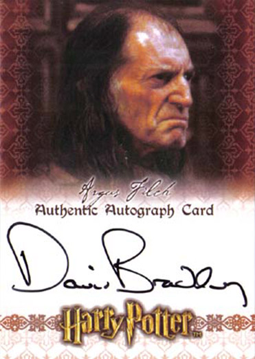 David Bradley as Argud Filch - Front