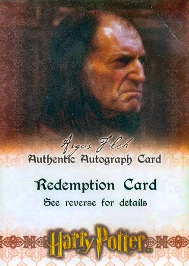 Redemption Card Front