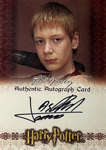 James Phelps as Fred Weasley - Front