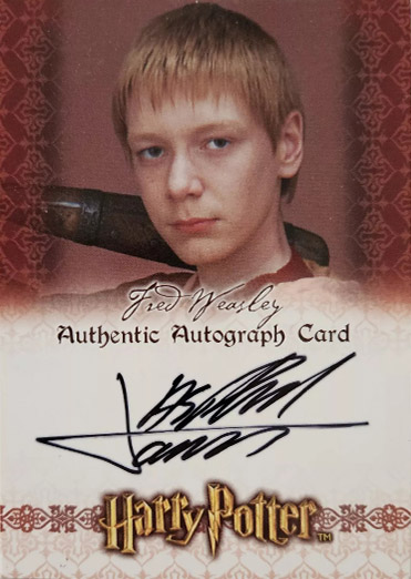 James Phelps as Fred Weasley - Front