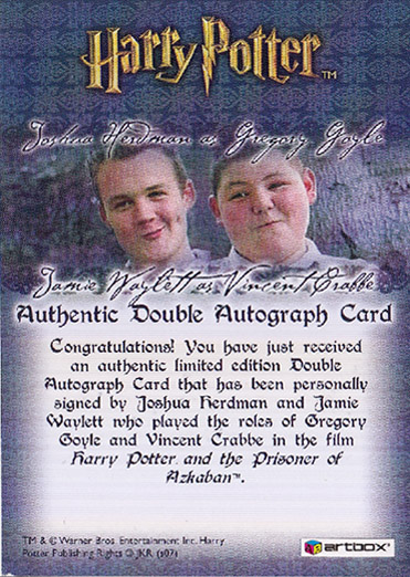 Josh Herdman Jamie Wayett - Back