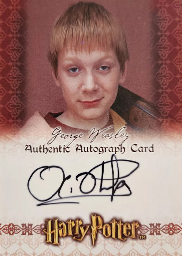 Oliver Phelps as George Weasley - Front