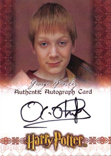 Oliver Phelps as George Weasley - Front