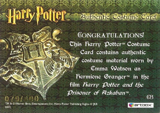 C8 - Hermione Granger's Trousers - Back