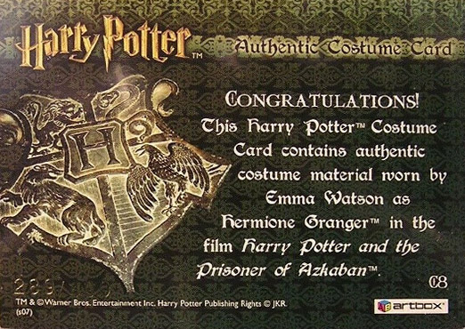 C8 - Hermione Granger's Trousers - Back