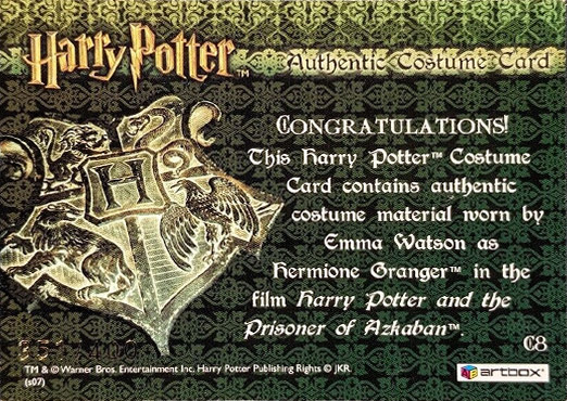 C8 - Hermione Granger's Trousers - Back