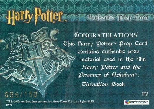 P7 - Divination Book - Back