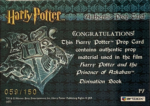 P7 - Divination Book - Back