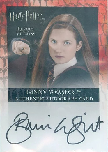 Bonnie Wright as Ginny Weasley - Front