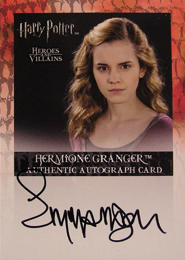 Emma Watson as Hermione Granger - Front
