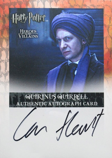 Ian Hart as Professor Quirrell - Front