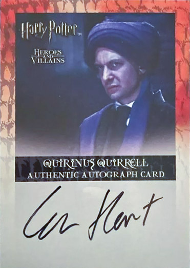 Ian Hart as Professor Quirrell - Front