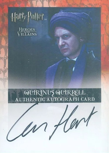 Ian Hart as Professor Quirrell - Front