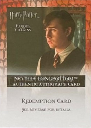 Redemption Card Front