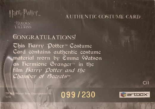 Ci1 - Hermione Granger's Skirt - Back