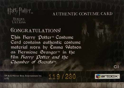 Ci1 - Hermione Granger's Skirt - Back