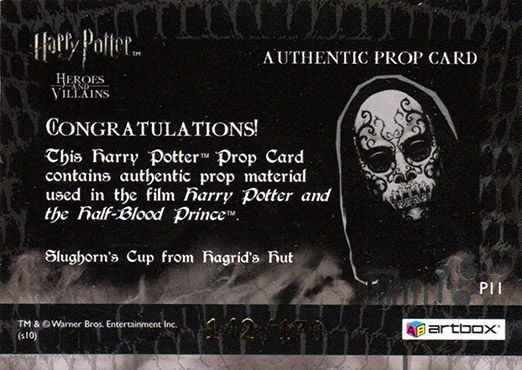 P11 - Slughorn's Cup from Hagrid's Hut - Back