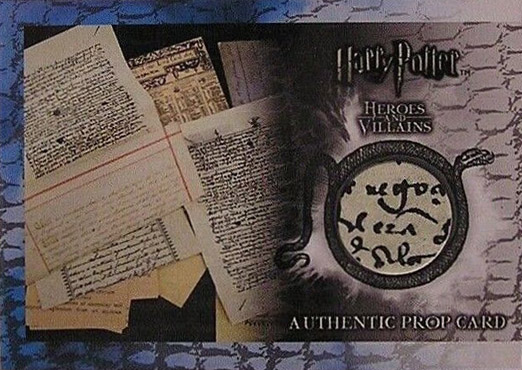 P4 - Papers from the Weasley House - Front