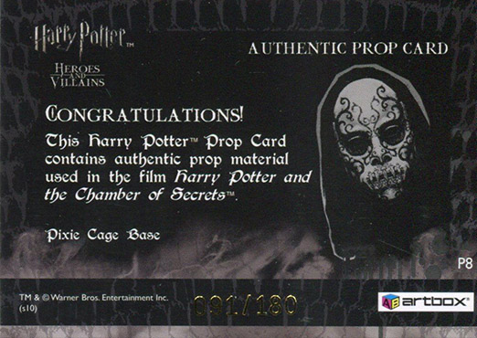 P8 -Pixie Cage Base - Back